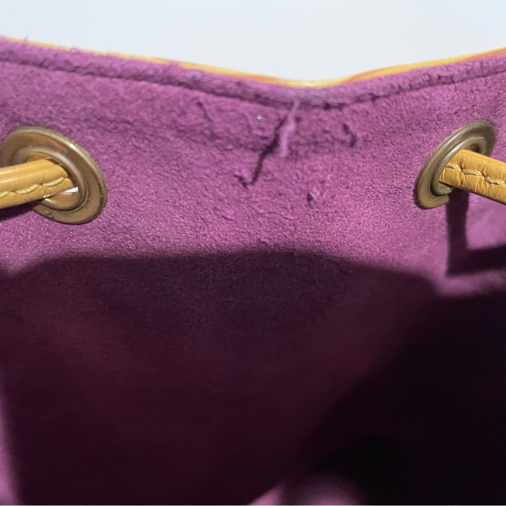 Louis Vuitton Noe Epi Yellow Crossbody and Shoulder Bucket Bag - Picture 9 of 16